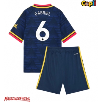 Arsenal Gabriel Magalhaes #6 Echipament de Fotbal Replică 2026-27 Copii Deplasare (+ Șorturi)